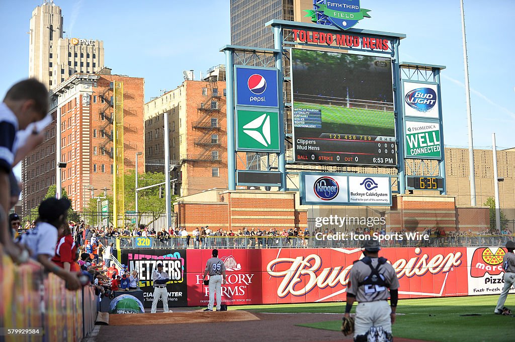 MiLB: JUN 06 Columbus Clippers at Toledo Mud Hens