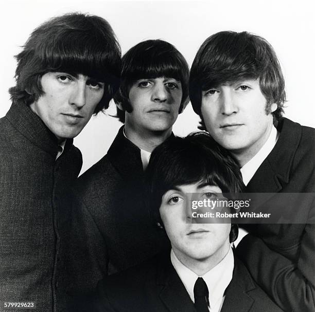 The Beatles in Tokyo during a mini-tour of Asia, 1966. The group played three nights in Tokyo, from 30th June to 2nd July. Left to right: George...