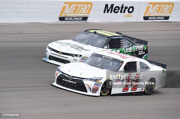 Yeley Mark Smith Toyota Camry during the Boyd Gaming 300 NASCAR XFINITY Series race at Las Vegas Motor Speedway in Las Vegas, NV.