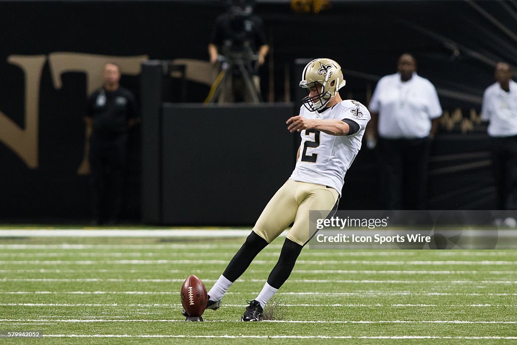 NFL: AUG 22 Preseason - Patriots at Saints