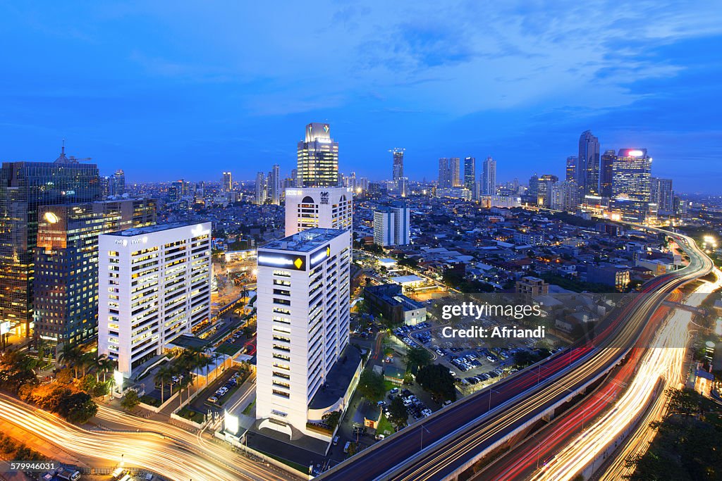 Jakarta cityscape