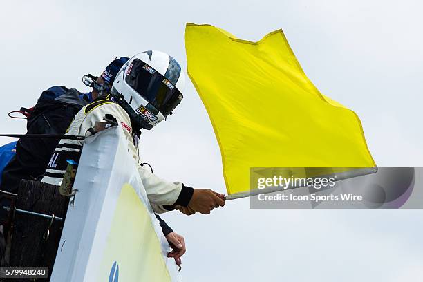 All NASCAR officials are now required to wear protective safety helmets during the Axalta 'We Paint Winners' 400 at Pocono Raceway in Long Pond, PA.