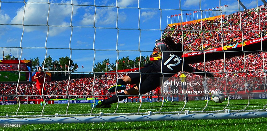 SOCCER: JUN 06 FIFA Women's World Cup - Group A - Canada v China