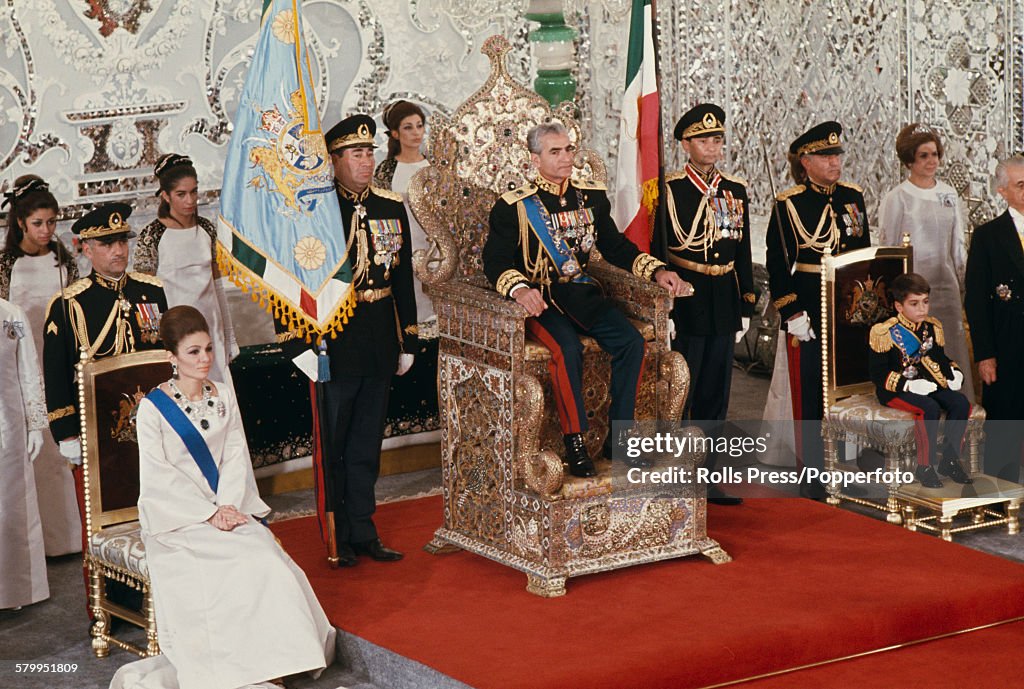 Coronation Of The Shah Of Iran