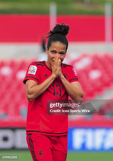 June 11, 2015 - Ottawa, Ontario, Canada Celia Sasic of Germany after a good goal scoring chance goes wide of the goal during the FIFA 2015 Women's...