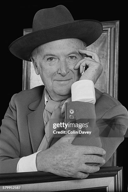 English fashion photographer Cecil Beaton (1904 - 1980, UK, circa 1972.