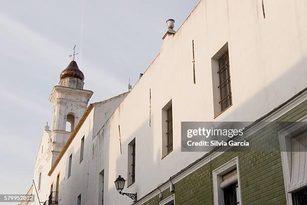 street of ayamonte, huelva - pescare stock pictures, royalty-free photos & images