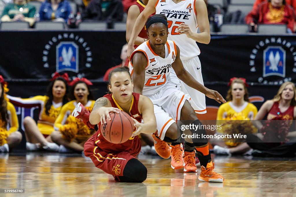 NCAA BASKETBALL: MAR 07 Big 12 Women's Championship Ð Iowa State v Oklahoma State