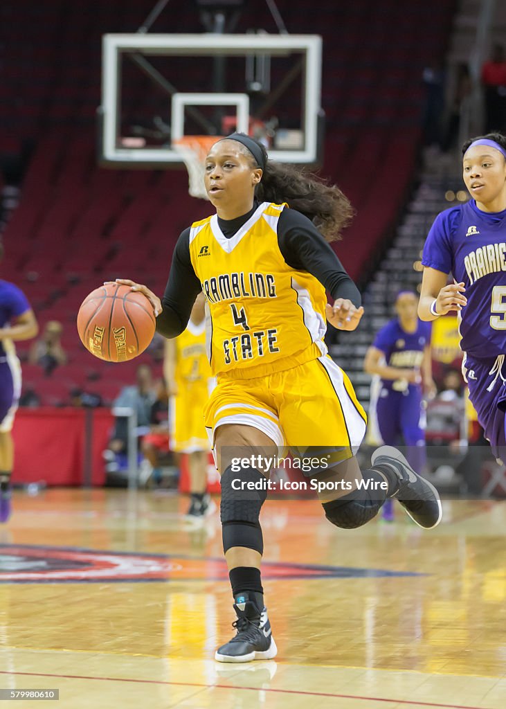 NCAA BASKETBALL: MAR 10 SWAC Women's Tournament - Grambling State vs Prairie View A&M