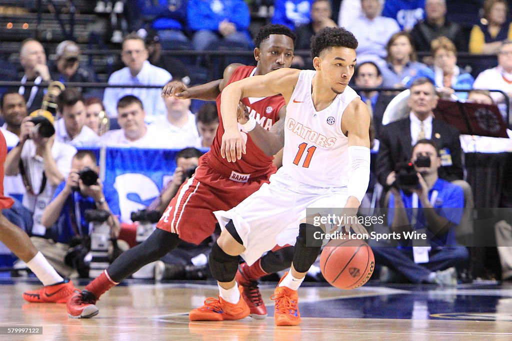 NCAA BASKETBALL: MAR 12 SEC Tournament Ð Florida v Alabama