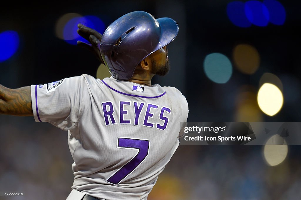 MLB: AUG 29 Rockies at Pirates