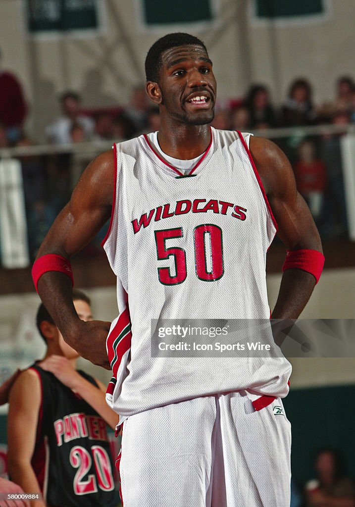 Lawrence North high school junior Greg Oden as his team played rival