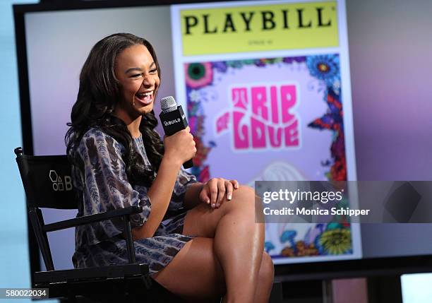 Dance Mom's star and Broadway dancer Nia Sioux speaks at AOL Build Presents Nia Sioux at AOL HQ on July 25, 2016 in New York City.