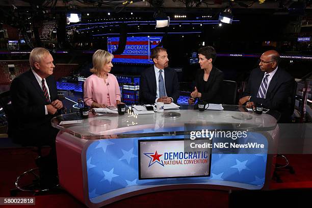 Pictured: -- Chris Matthews, Anchor, MSNBC's "Hardball", Andrea Mitchell, NBC News Chief Foreign Affairs Correspondent; Anchor, MSNBC's "Andrea...