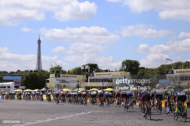 103th Tour de France 2016 / Women Race Illustration / PARIS City / Landscape / Peloton / Tour Eifel / Paris Champs-Elysees - Paris Champs-Elysees /...