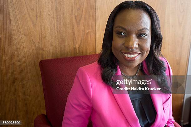 Education Minister Mitzie Hunter is pictured inside her office in the Mowat Block on Bay Street.