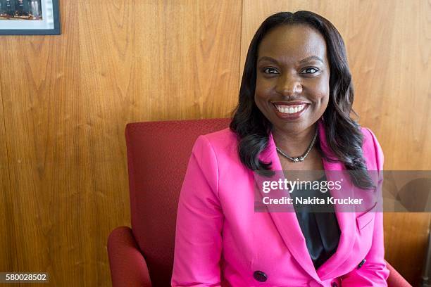 Education Minister Mitzie Hunter is pictured inside her office in the Mowat Block on Bay Street.