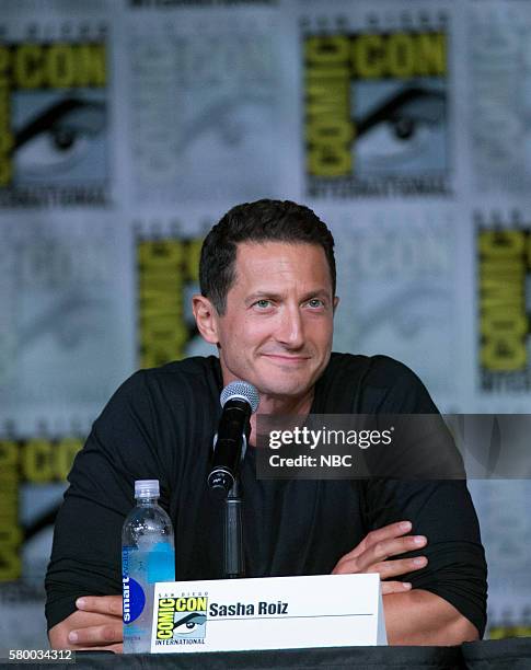 Grimm Panel" -- Pictured: Sasha Roiz, Saturday, July 23 from the San Diego Convention Center, San Diego, Calif. --