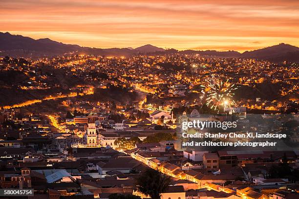 sucre skyline - sucre stock pictures, royalty-free photos & images