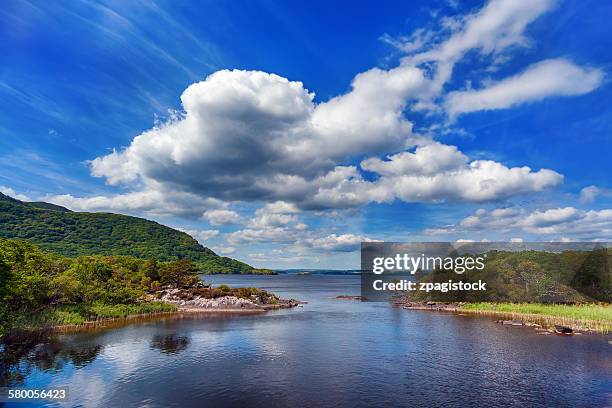 irish landscape - killarney lake stock pictures, royalty-free photos & images