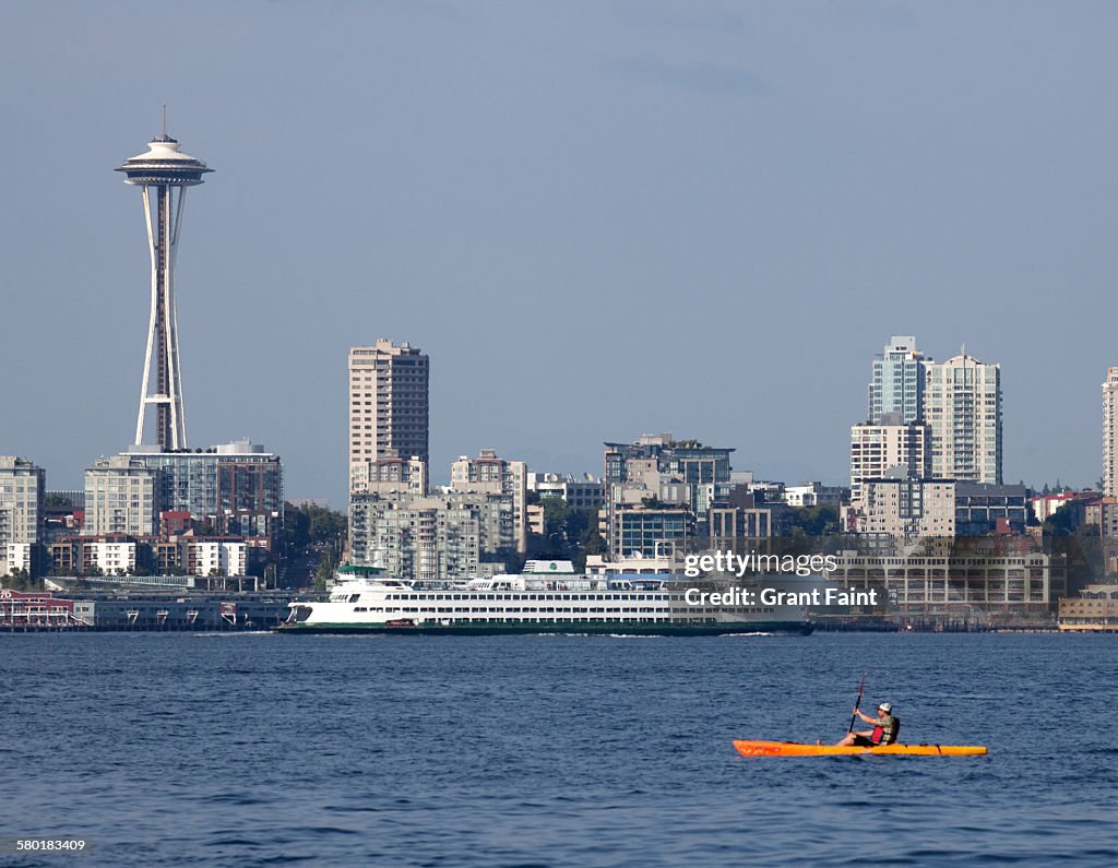 View of Seattle skyline