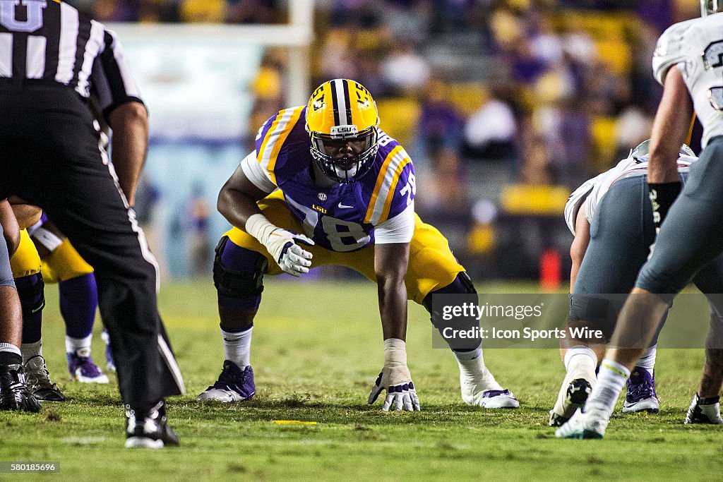NCAA FOOTBALL: OCT 03 Eastern Michigan at LSU