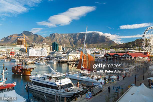 v&a waterfront, cape town, western cape - ciudad del cabo fotografías e imágenes de stock