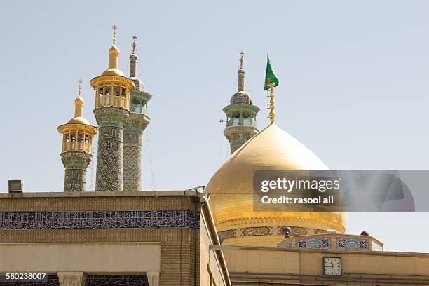 the shrine of fatima almasomh - qom bildbanksfoton och bilder