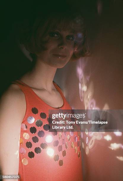 English actress and fashion model Joanna Lumley, UK, 1965.