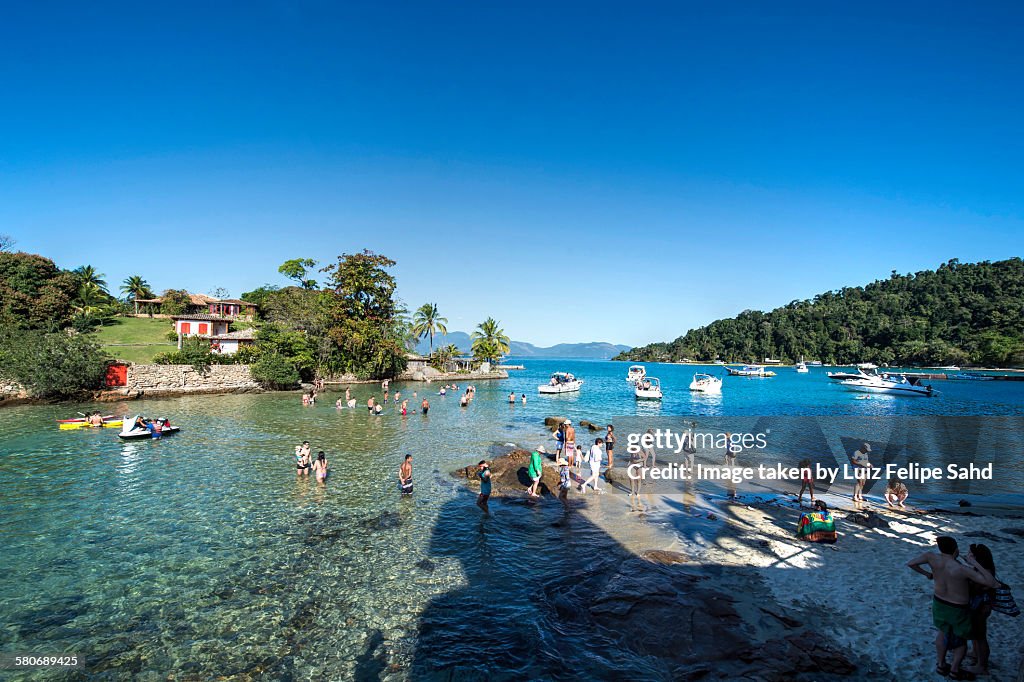 A sunny day on the beach