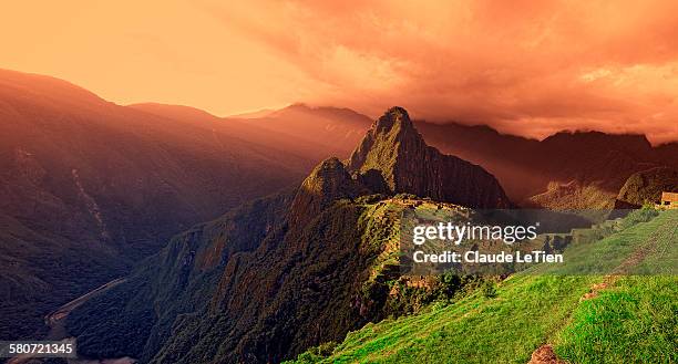 machu picchu - machu picchu fotografías e imágenes de stock