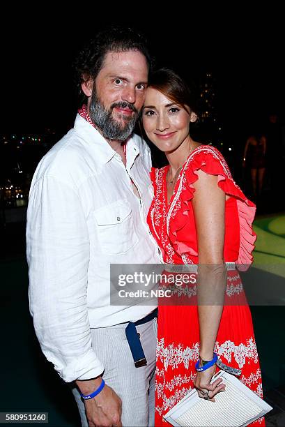 7th Annual NBC @ Comic-Con Party -- Pictured: Silas Weir Mitchell, Bree Turner, "Grimm" at the Andaz, San Diego, Calif., Saturday, July 23, 2016 --