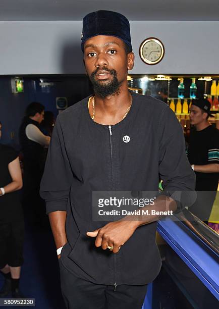 Mikel Ameen attends the UK Premiere of "The Intent" at Cineworld Haymarket on July 25, 2016 in London, England.