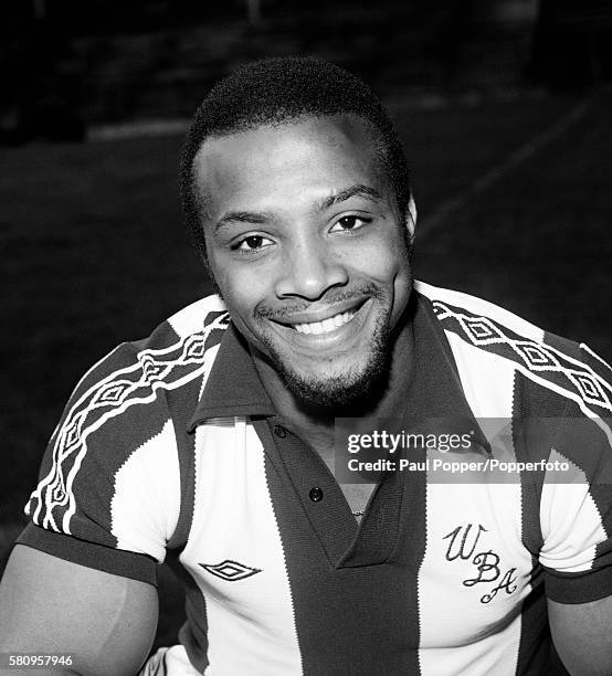 West Bromwich Albion footballer Cyrille Regis, circa 1979.