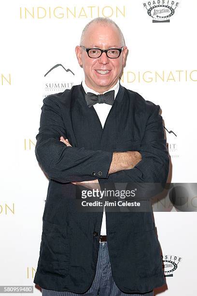 Director James Schamus attends Summit Entertainment and Roadside Attractions New York premiere of "Indignation" at MOMA on July 25, 2016 in New York...