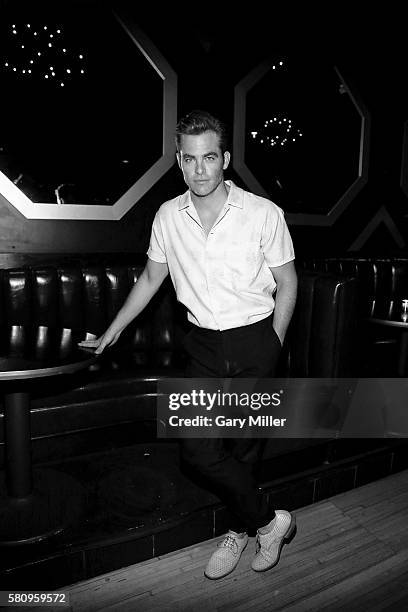 Chris Pine attends the premiere of his new film "Hell Or High Water" at Alamo Drafthouse on July 25, 2016 in Austin, Texas.