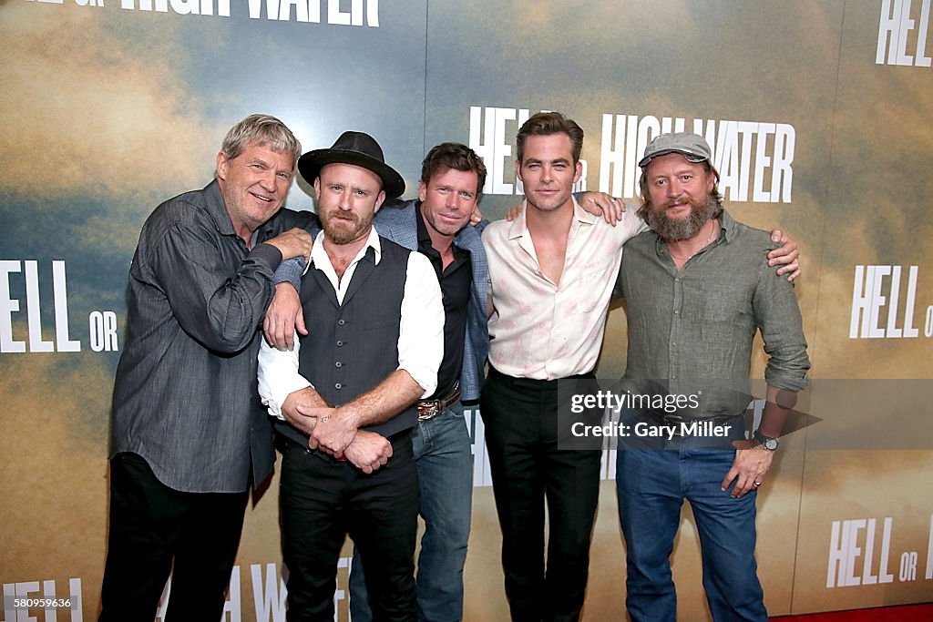 Texas Red Carpet Screening Of "HELL OR HIGH WATER"