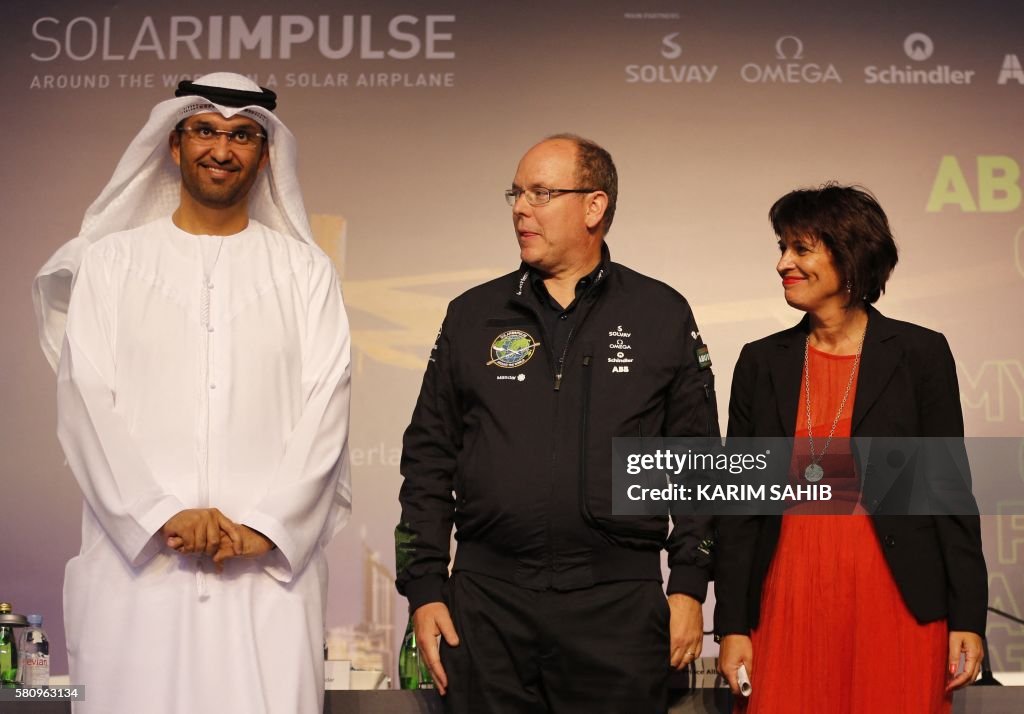 UAE-SWITZERLAND-ENERGY-SOLAR IMPULSE 2