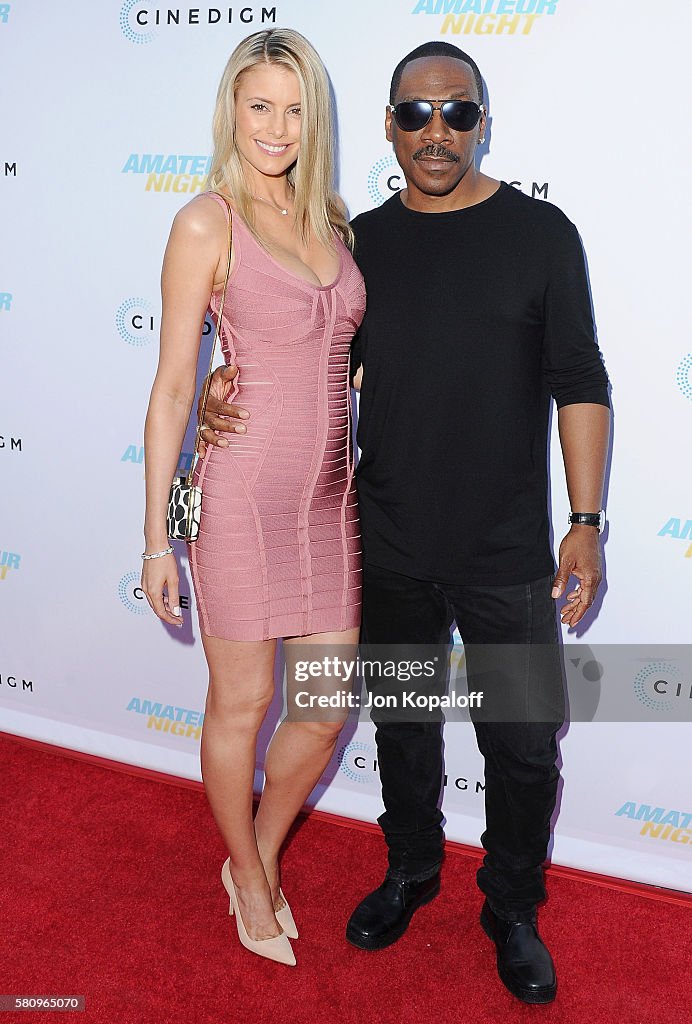 Premiere Of Cinedigm's "Amateur Night" - Arrivals
