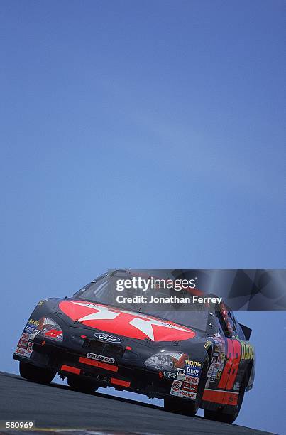 Getty Image Ricky Rudd Ricky Rudd who drives the Texaco Havoline Ford Taurus for Robert ...