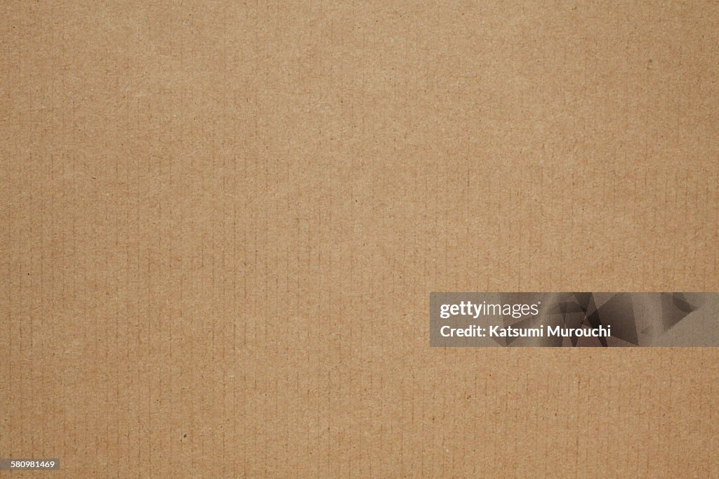 Cardboard texture background