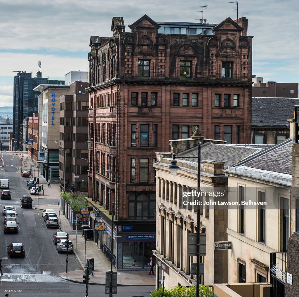 Glasgow citycape, Scott street