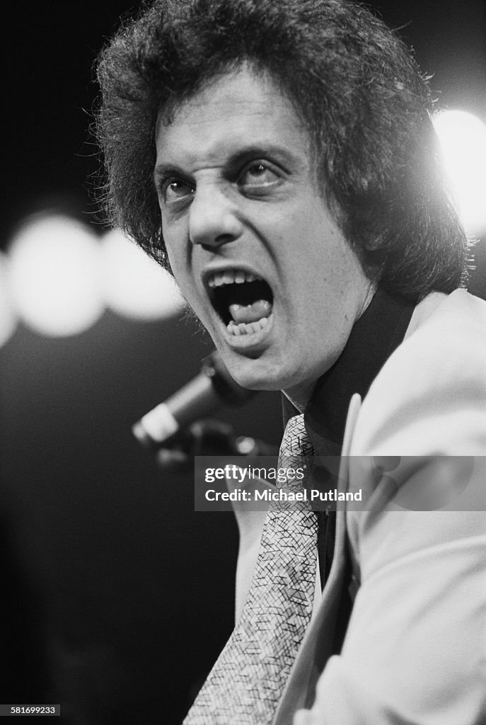 American singer-songwriter Billy Joel performing in New York City