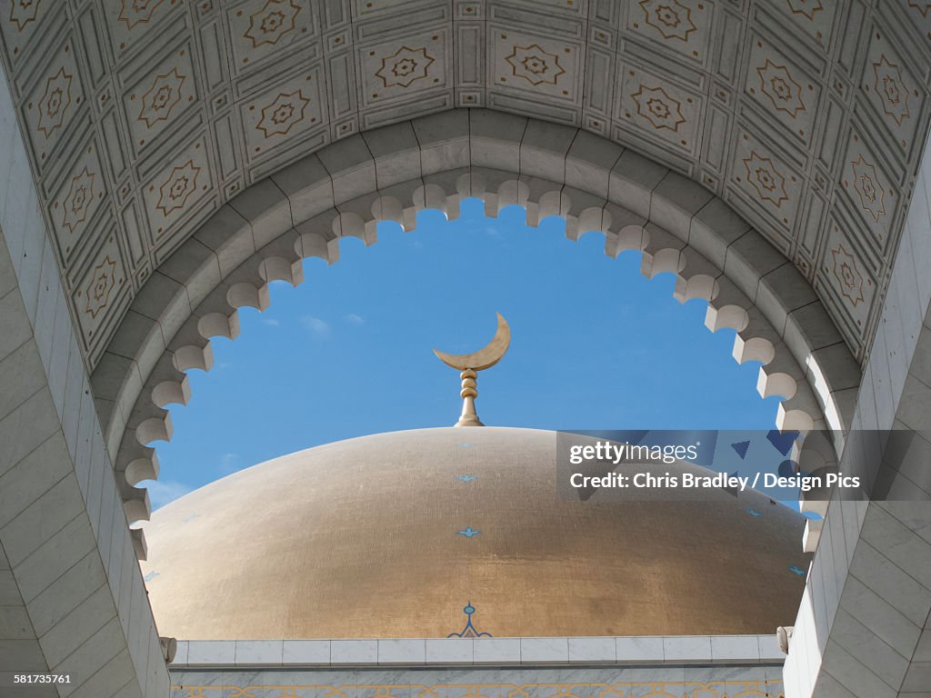 Saparmurat Niyazov (Turkmenbashi) mosque, near Ashgabat