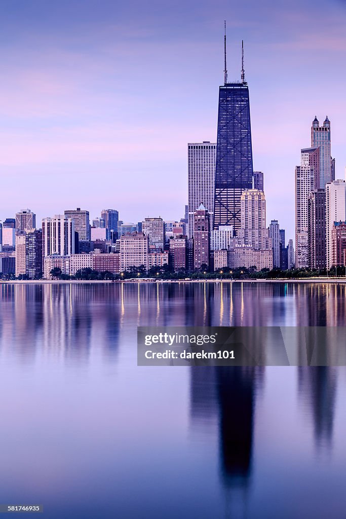 Chicago Skyline, Illinois, USA