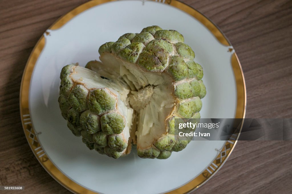 Cinnamon apple, buddha head fruit, Taidong, Taitung, Republic of China, Taiwan, Asia