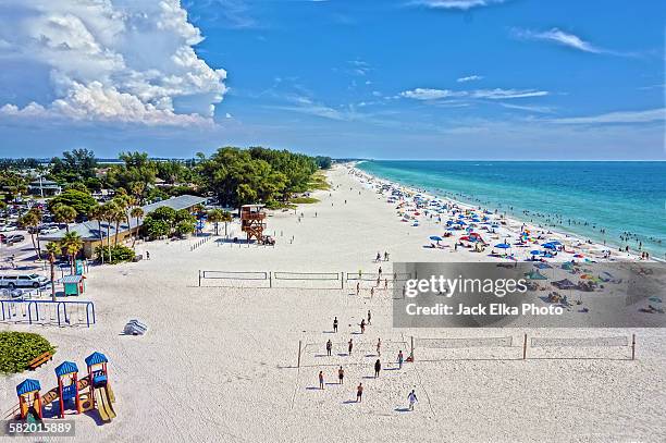 manatee county florida public beach - anna maria island 個照片及圖片檔