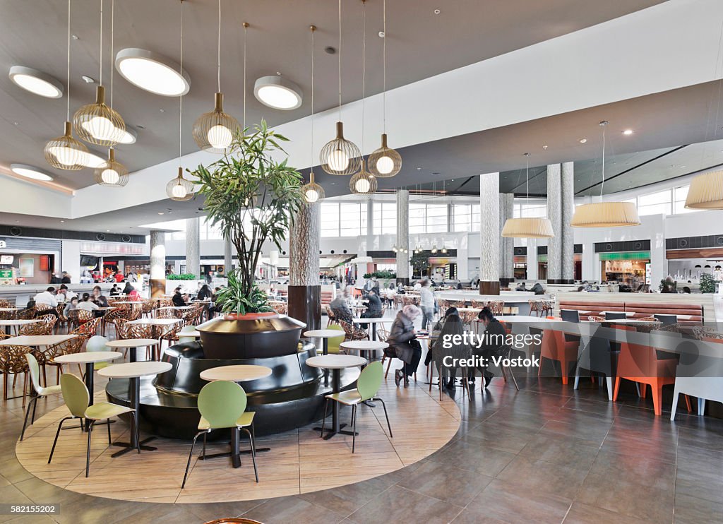 Inside "Maltepe Park"- the large Shopping Mall in Istanbul