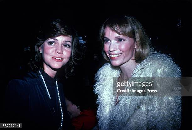 Sally Field and Mia Farrow circa 1980 in New York City.