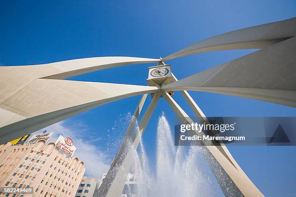deira, the clock tower - deira stock pictures, royalty-free photos & images